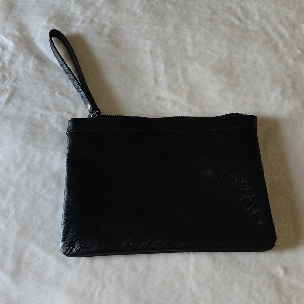 White‎ House Black Market Sunflower Pouch Wristlet - Picture 4 of 11